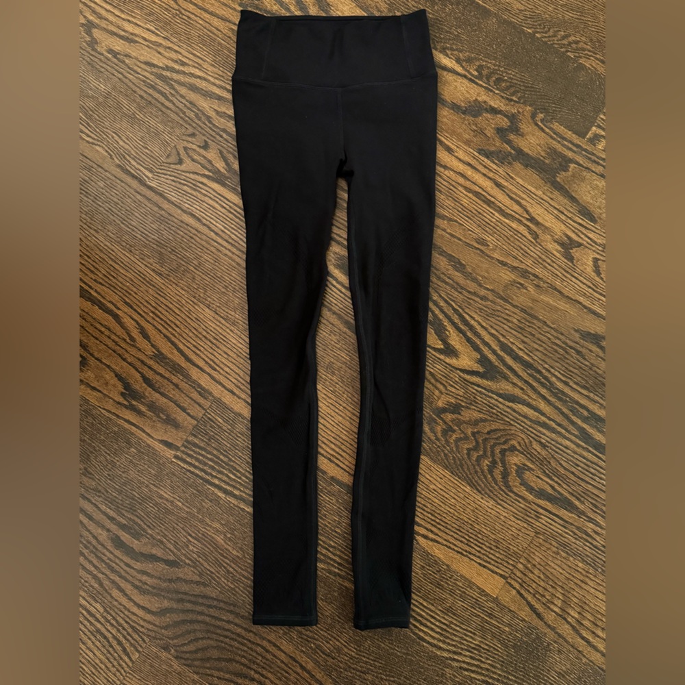 Lululemon Black Leggings with Mesh